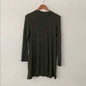 Hunter Green Tunic dress w/ pockets